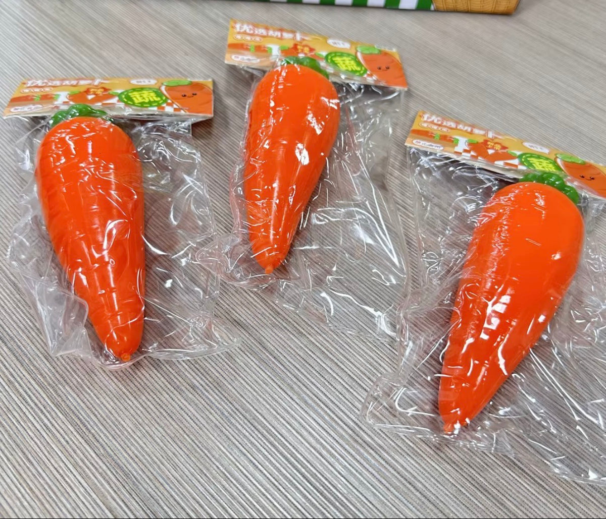 Squishy carrot