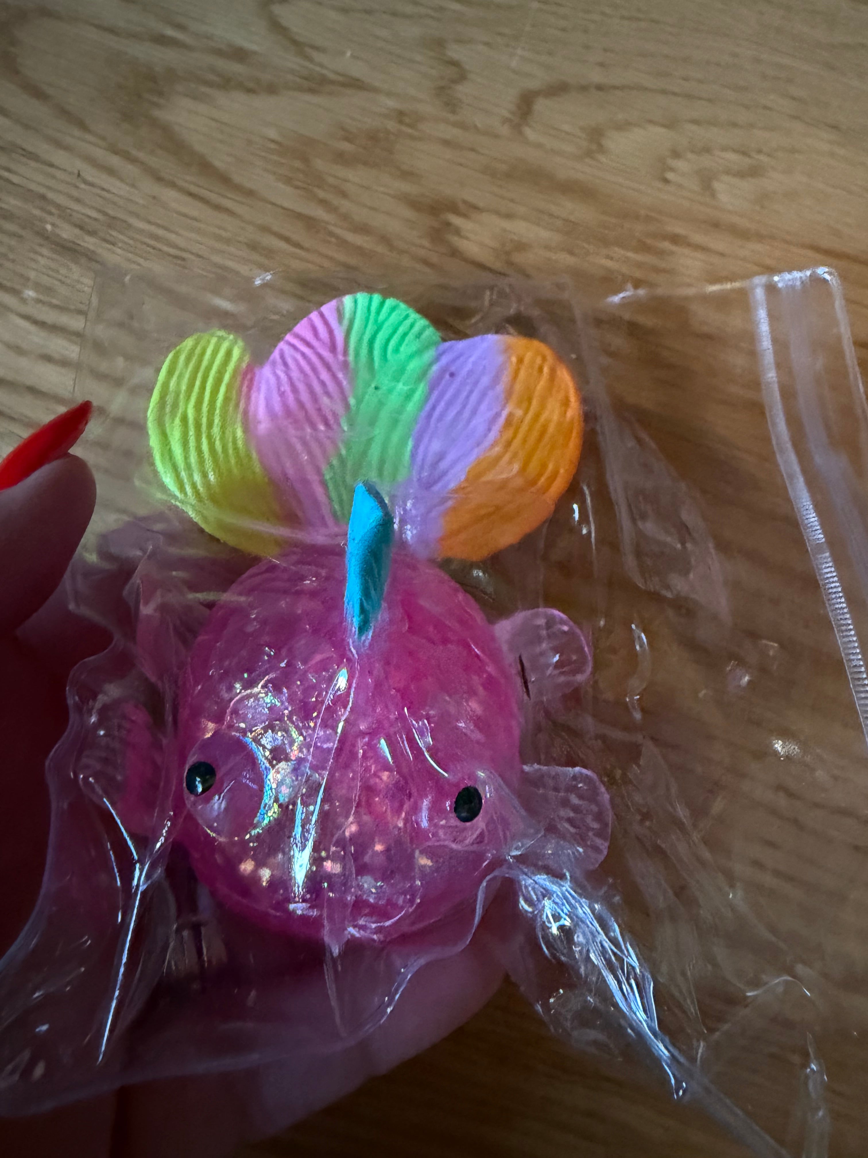 Fan tail goldfish squishy