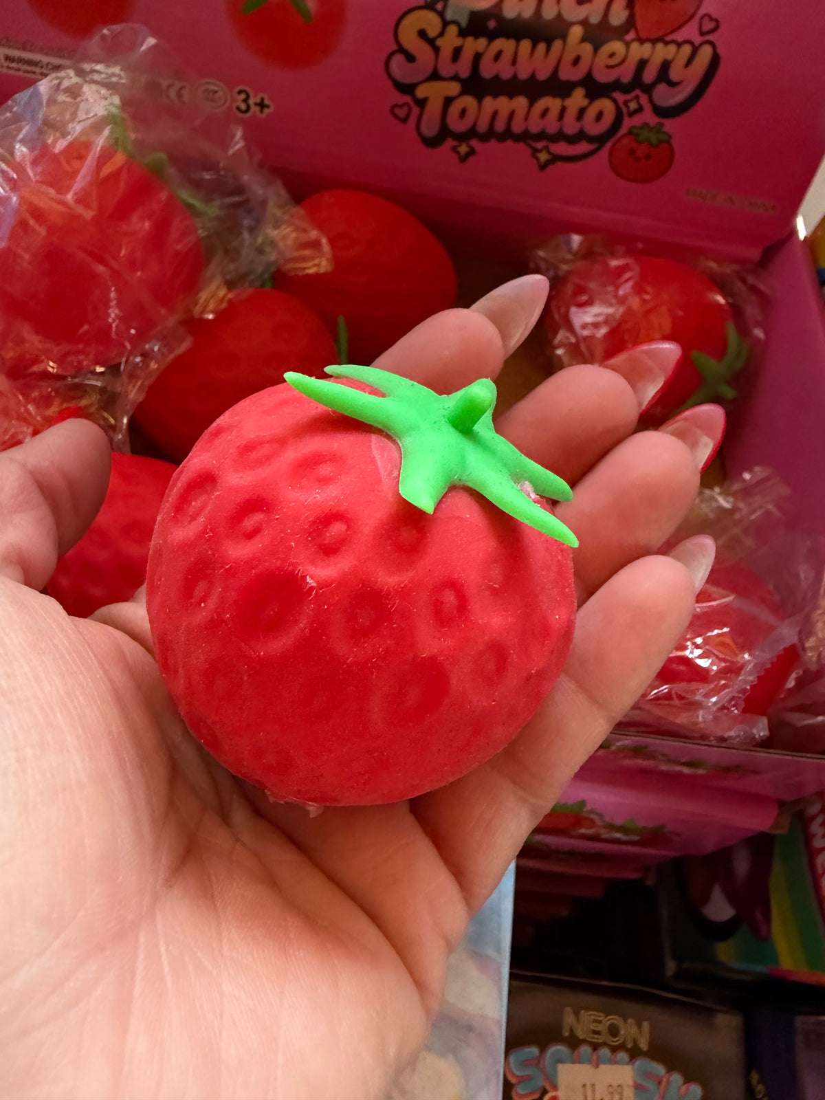 Small squishy strawberry