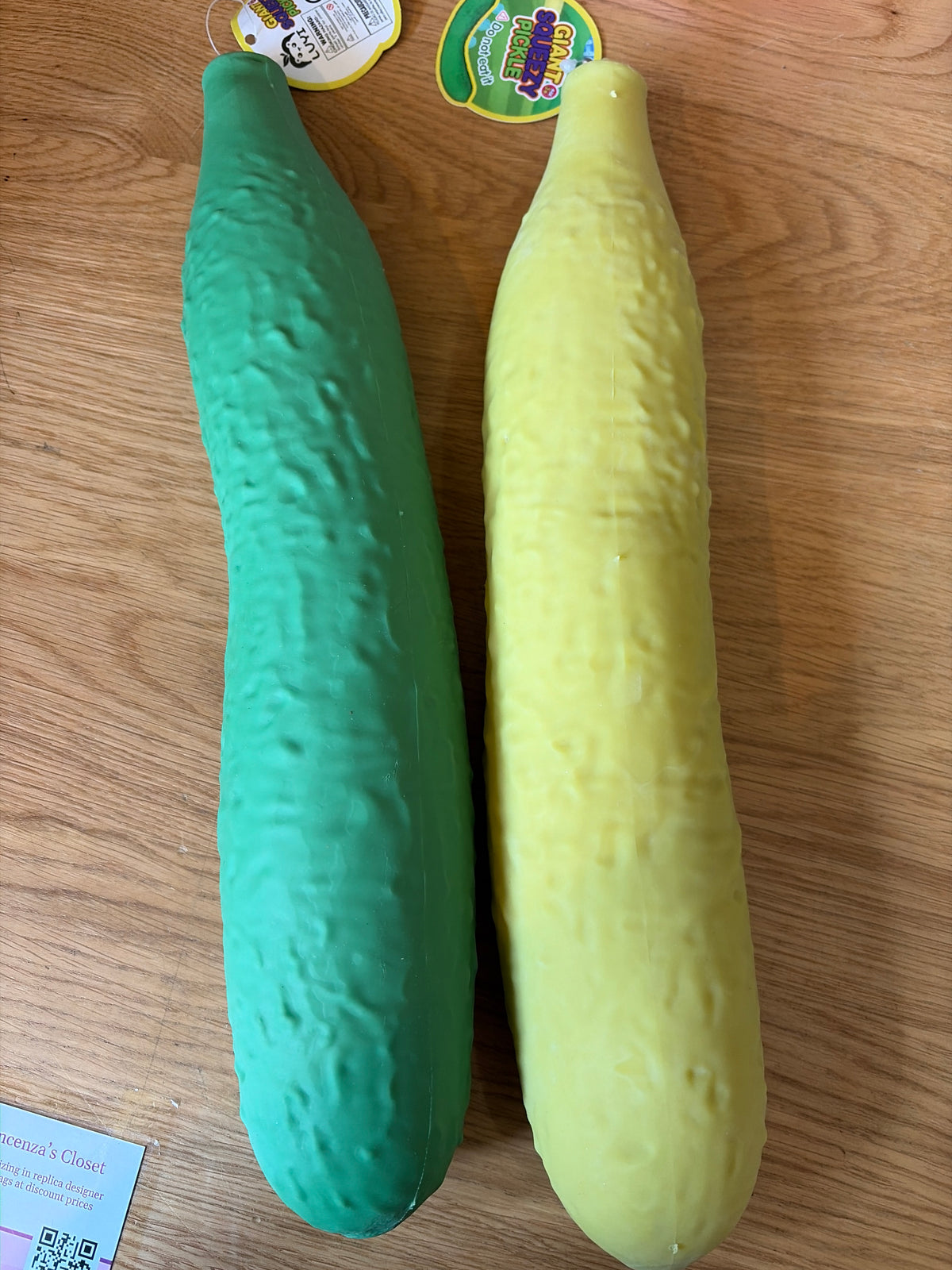 Ginormous pickle squishy