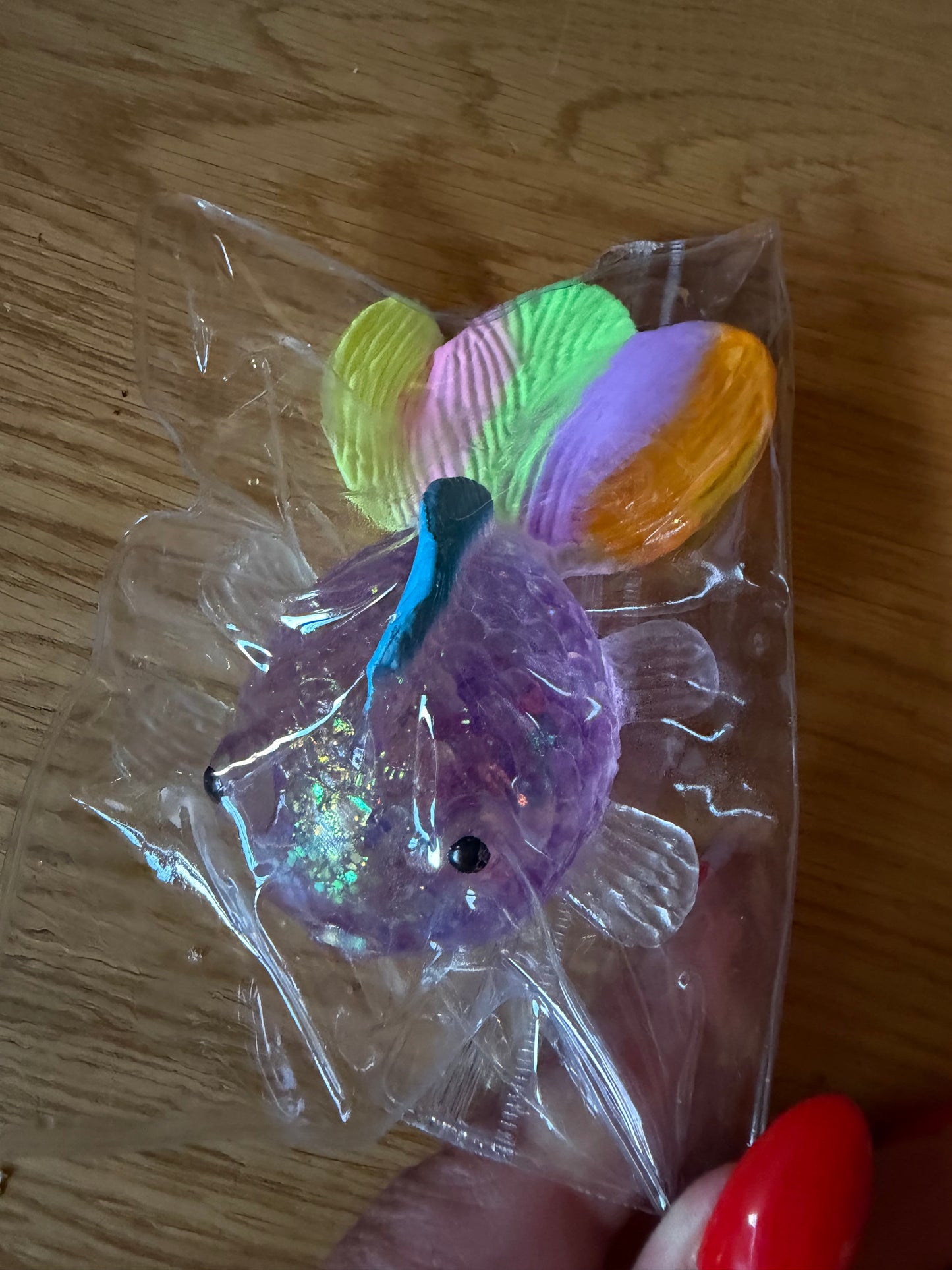 Fan tail goldfish squishy