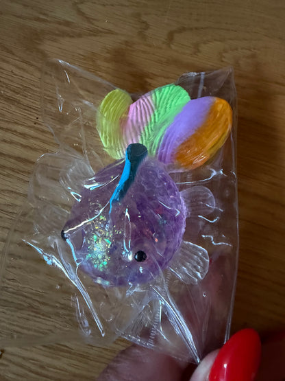 Fan tail goldfish squishy