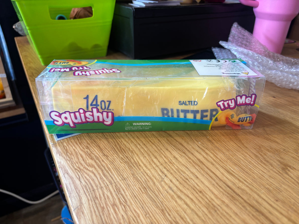 Giant stretchy squishy butter