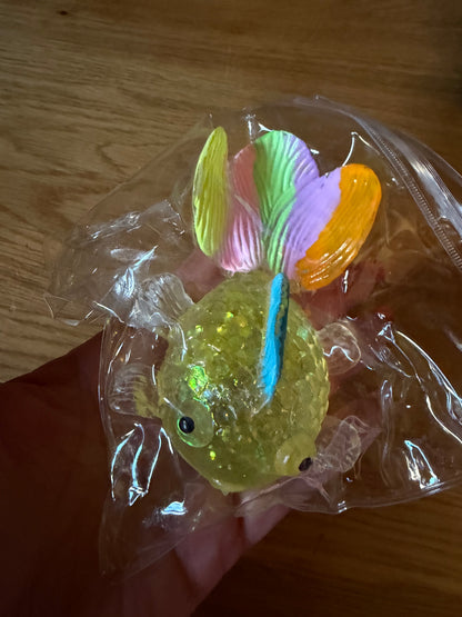 Fan tail goldfish squishy