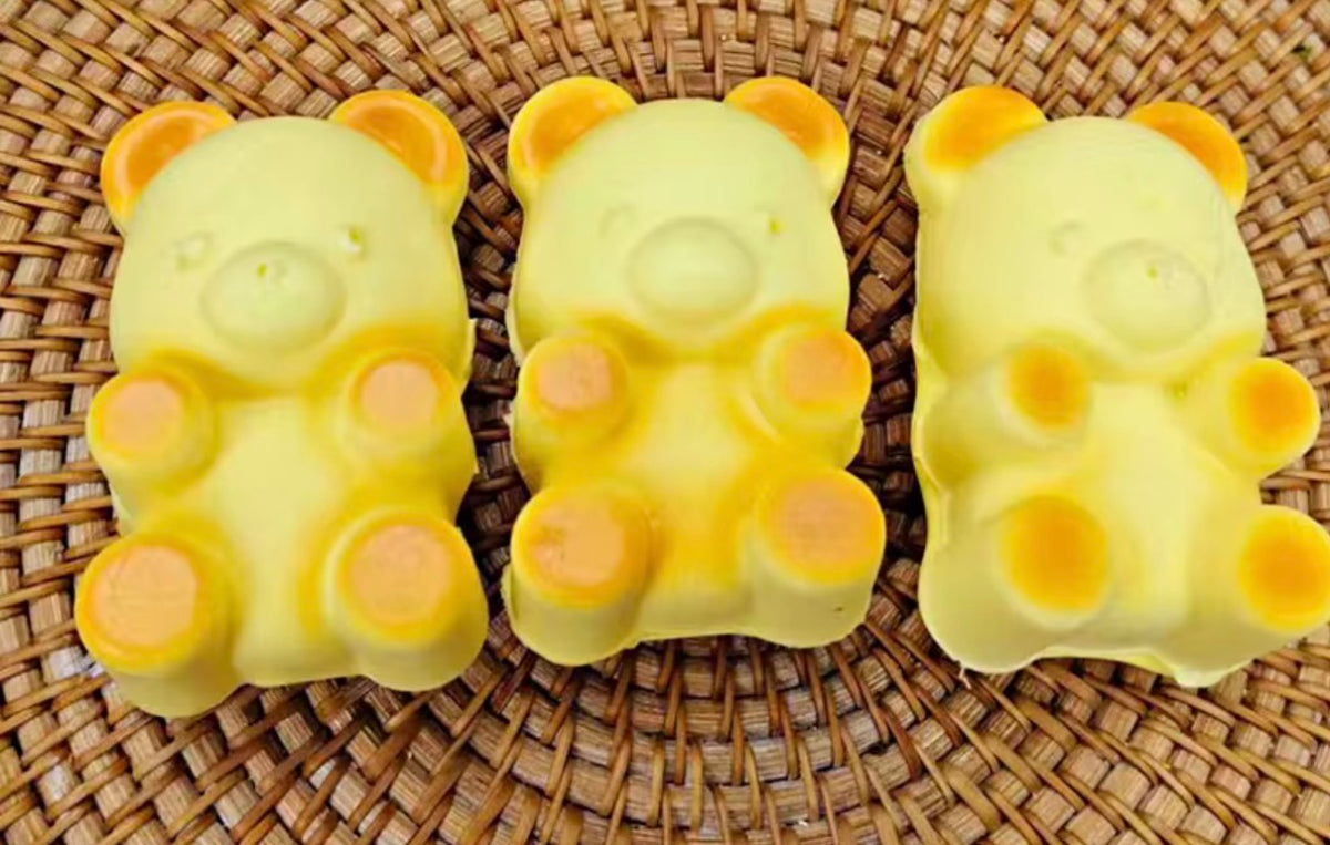 Slow rise bear bread squishy