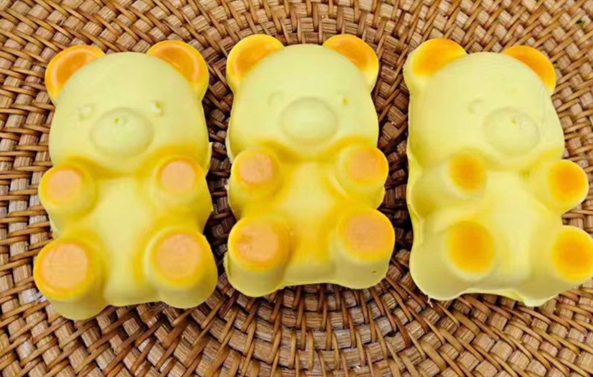 Slow rise bear bread squishy