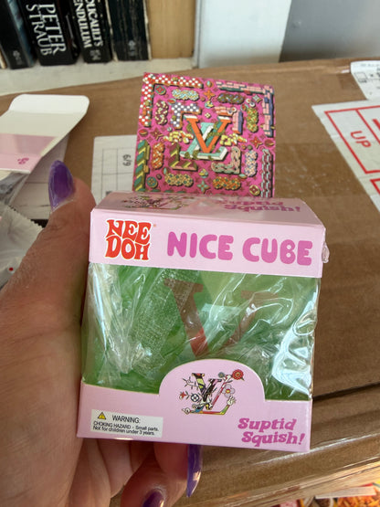 LV inspired cube squishy