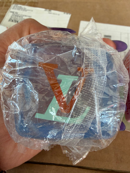 LV inspired cube squishy