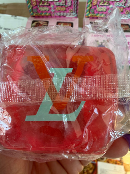 LV inspired cube squishy