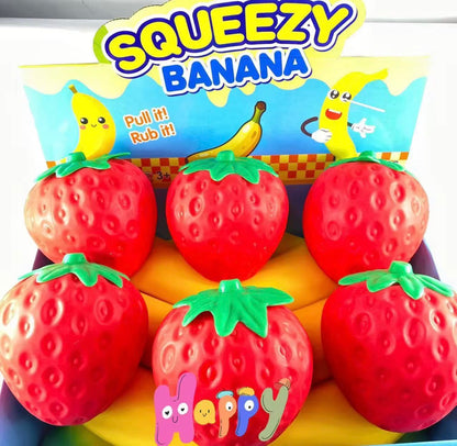 Giant strawberry squishy